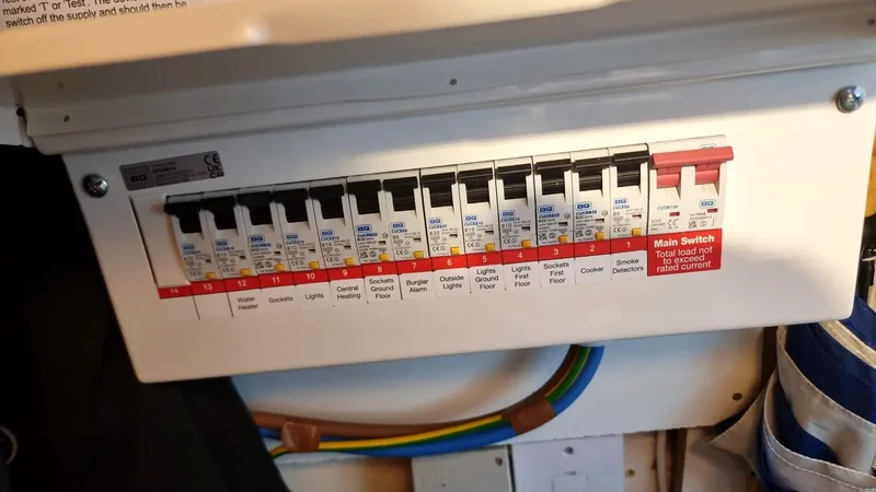 Consumer unit with RCBO protection on every circuit